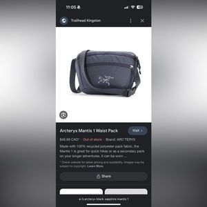 Arctery Mantis 1 Waist Pack